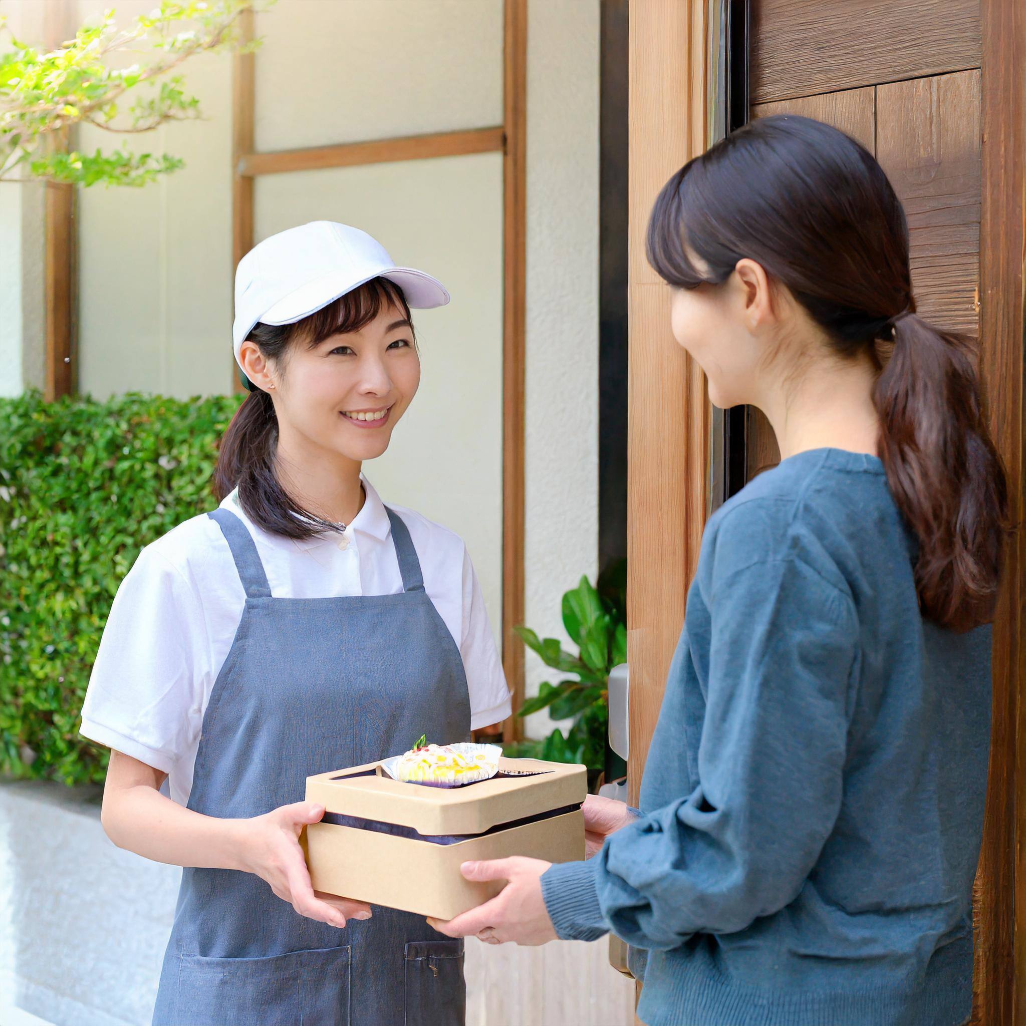 安全で美味しい食材・弁当を家までお届け